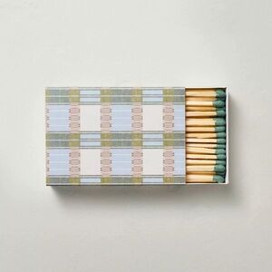 Broken Stripe Pattern Boxed Matches 75ct - Hearth & Hand™ with Magnolia